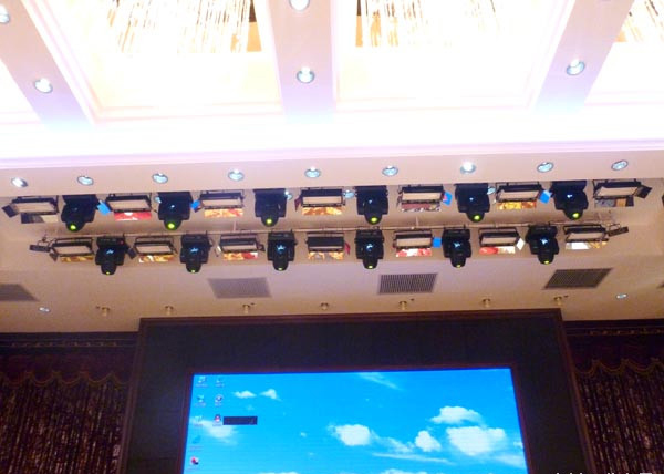 大酒店宴会厅灯光音响系统工程